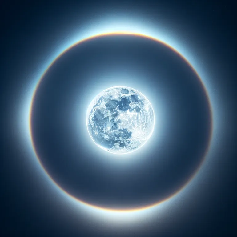 Кольцо вокруг Луны: Загадка небесного явления