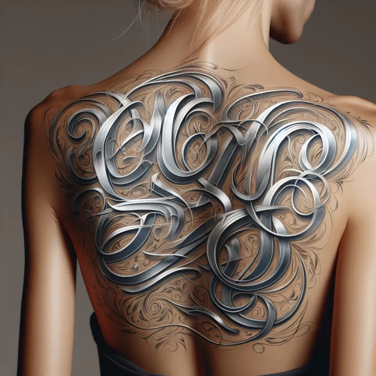 Надпись на спине: Искусство, Самовыражение и Социальные Тенденции