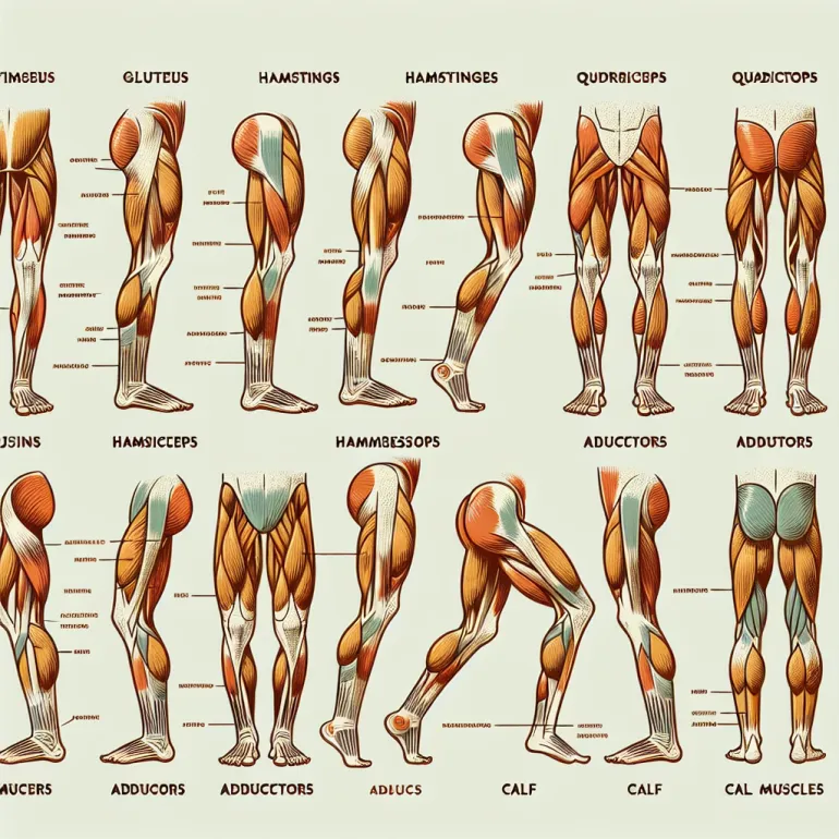 Названия мышц ног: Полное руководство