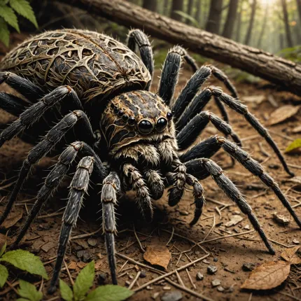 Пауки: загадочные мастера матер переноса и их роль в природе