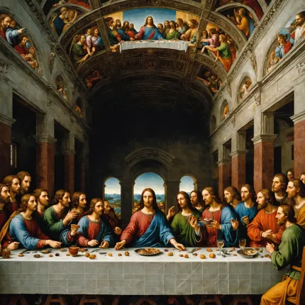Величие искусства сквозь века: от «Тайной вечери» Да Винчи до «Афинской школы»