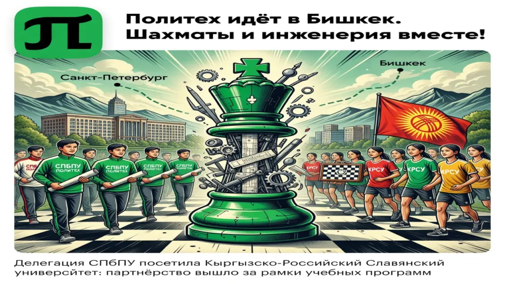 Политех идёт в Бишкек. Шахматы и инженерия вместе!