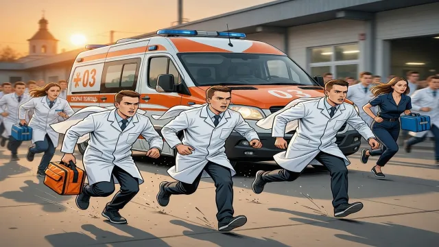 Будущие врачи штурмуют скорую. Ярославль кует новые кадры