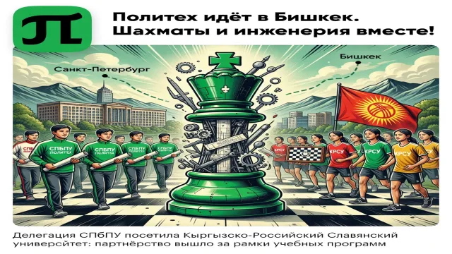 Политех идёт в Бишкек. Шахматы и инженерия вместе!